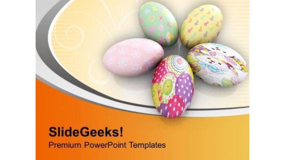 Easter Eggs For Surprise PowerPoint Templates Ppt Backgrounds For Slides 0813