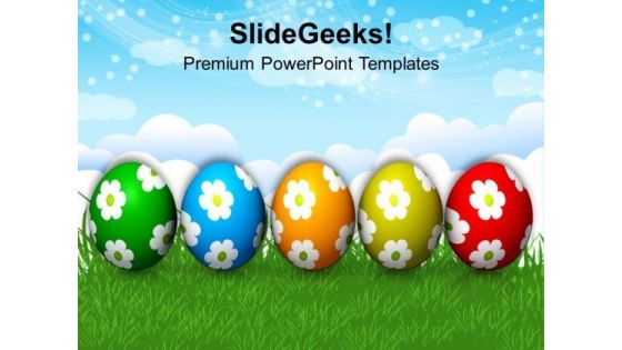 Easter Eggs Full With Surprises PowerPoint Templates Ppt Backgrounds For Slides 0313