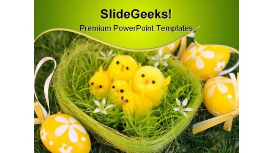 Easter Festival PowerPoint Templates And PowerPoint Backgrounds 0111