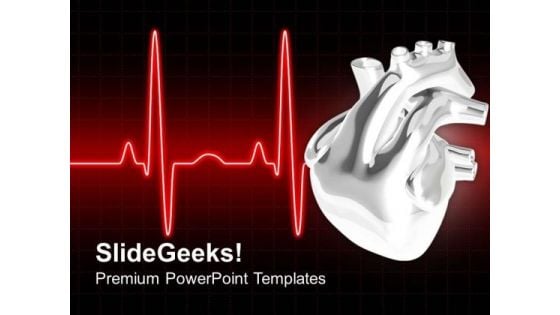 Ecg For Good Health PowerPoint Templates Ppt Backgrounds For Slides 0513