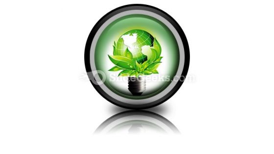 Eco Concept PowerPoint Icon Cc
