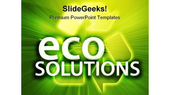 Eco Solutions Environment PowerPoint Templates And PowerPoint Backgrounds 0211