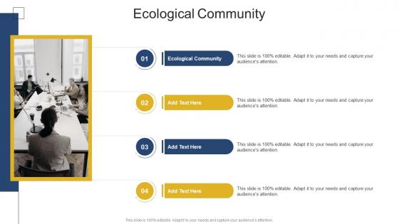 Ecological Community In Powerpoint And Google Slides Cpb