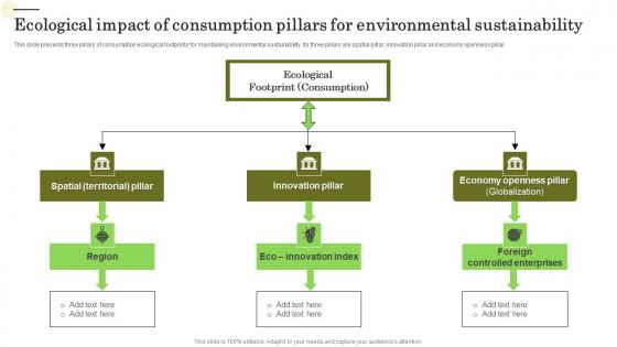 Ecological Impact Of Consumption Pillars For Environmental Sustainability Rules Pdf