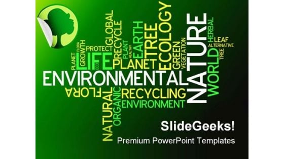 Ecology Environmental Nature PowerPoint Templates And PowerPoint Backgrounds 0211