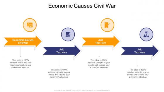 Economic Causes Civil War In Powerpoint And Google Slides Cpb