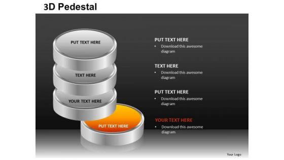 Editable 3d List Discs PowerPoint Slides And Ppt Diagram Templates