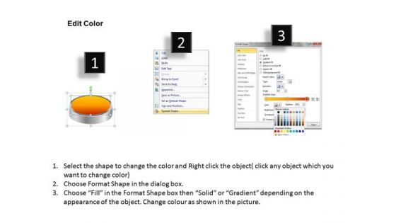 Editable 3d List Discs PowerPoint Slides And Ppt Diagram Templates