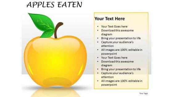 Editable Apple Clipart Slides