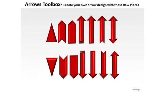 Editable Arrows Toolbox PowerPoint Slides And Ppt Diagram Templates