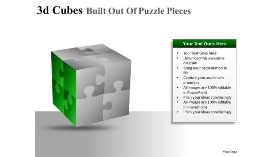 Editable Faces Cubes Puzzle PowerPoint Slides And Ppt Diagram Templates