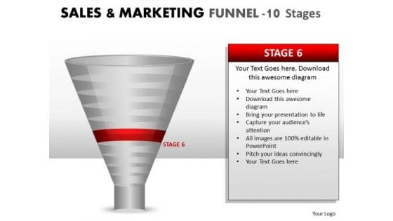 Editable Funnel Showing Multi Layers PowerPoint Slides And Ppt Diagram Templates