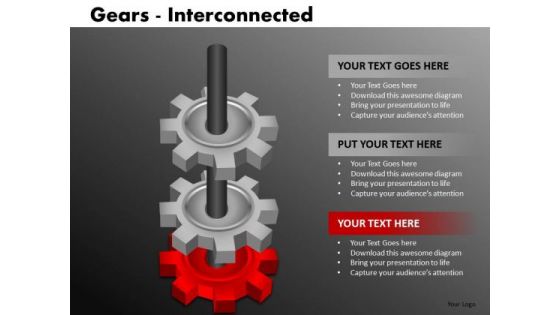 Editable Gear Wheels PowerPoint Templates Download