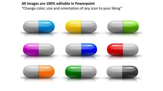 Editable Medical Capsules PowerPoint Slides And Ppt Diagram Templates