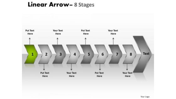 Editable Ppt Constant Description Of 8 Arrows Operations Management PowerPoint 2 Graphic