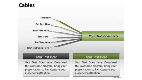 Editable Ppt Templates Wire Connections PowerPoint Slides