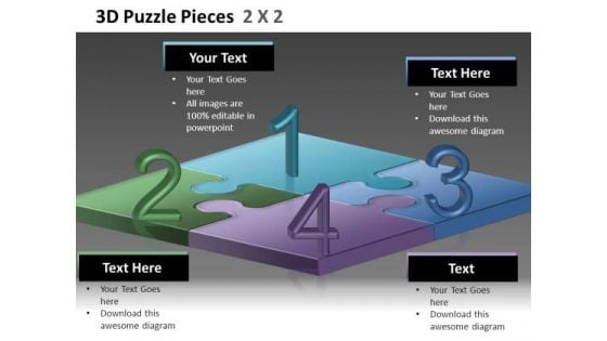 Editable Puzzles Ppt