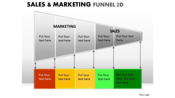 Editable Sales Marketing Funnel Diagram With Highlightable Stages For PowerPoint Presentation Slides