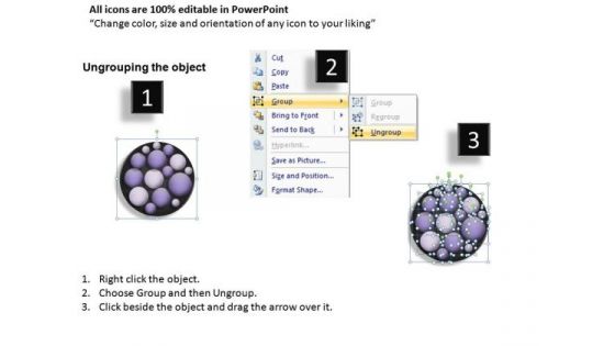 Editable Stages Clustering PowerPoint Slides And Ppt Diagram Templates