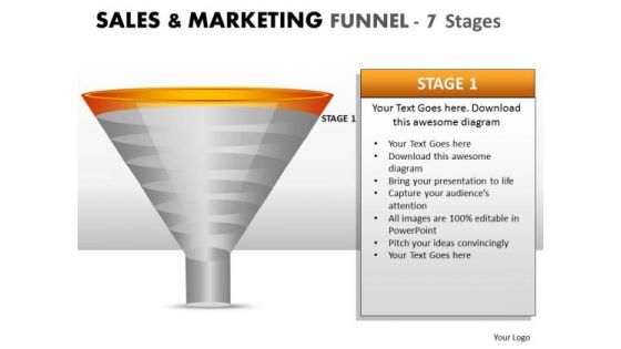 Editable Strategy Marketing Sales Funnel PowerPoint Slides And Ppt Diagram Templates