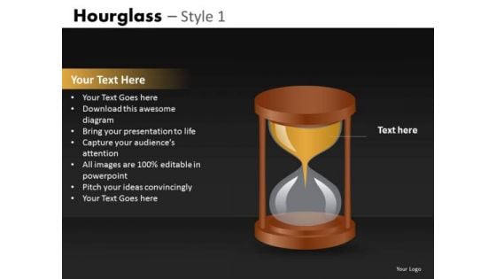 Editable Text Hourglass PowerPoint Slides Download Editable Text Hourglass PowerPoint Slides Download