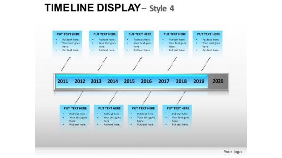 Editable Timeline Diagram For PowerPoint Slides