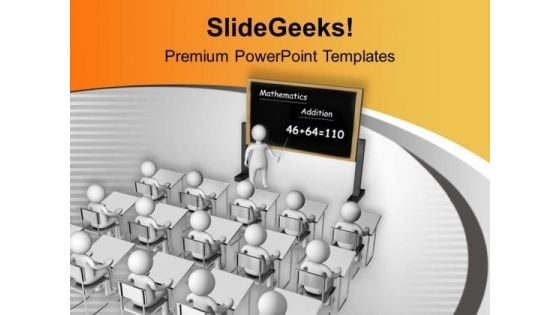 Educate Your Students With Knowledge PowerPoint Templates Ppt Backgrounds For Slides 0613