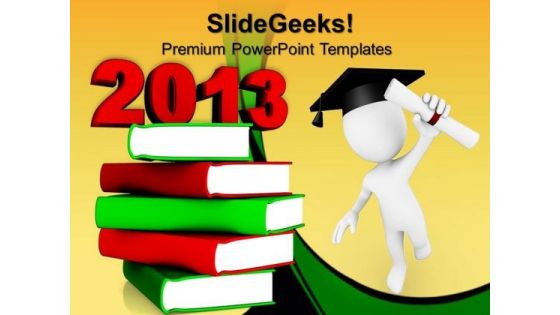 Education 2013 Books Future PowerPoint Templates And PowerPoint Themes 0612