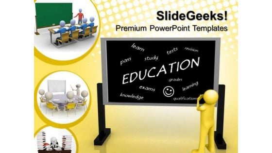 Education Blackboard Future PowerPoint Templates And PowerPoint Themes 0612