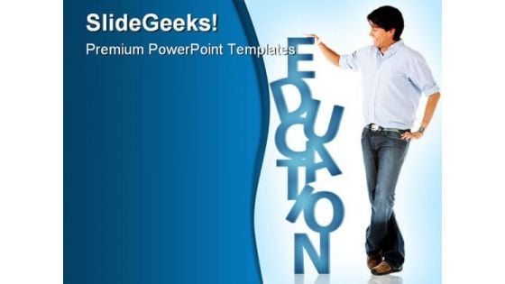 Education People PowerPoint Backgrounds And Templates 1210