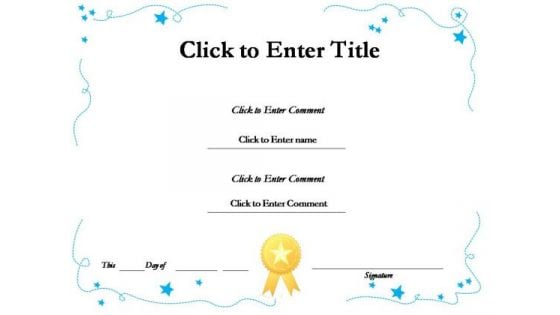 Education Recognition Certificate PowerPoint Templates Education Recognition Certificate PowerPoint Templates