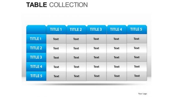 Education Table Collection PowerPoint Slides And Ppt Diagram Templates