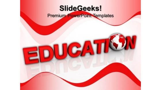 Education Word Global PowerPoint Templates And PowerPoint Themes 1012