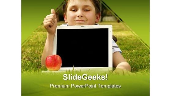 Educational Software Children PowerPoint Templates And PowerPoint Backgrounds 0611