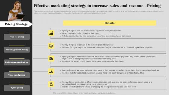 Effective Marketing Strategy Real Estate Agent Business Plan Go To Market Strategy Designs Pdf