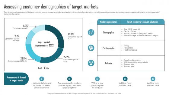 Effective Product Adaptation Assessing Customer Demographics Of Target Markets Inspiration PDF