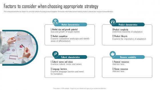Effective Product Adaptation Factors To Consider When Choosing Appropriate Strategy Themes PDF Effective Product Adaptation Factors To Consider When Choosing Appropriate Strategy Themes PDF