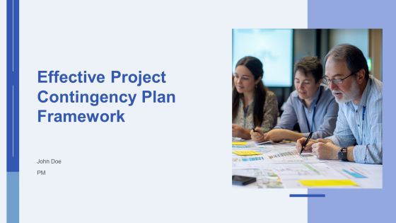 Effective Project Contingency Plan Framework PPT Powerpoint AT