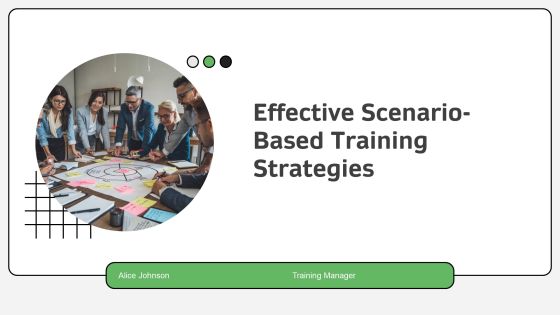Effective Scenario Based Training Strategies PPT Powerpoint AT