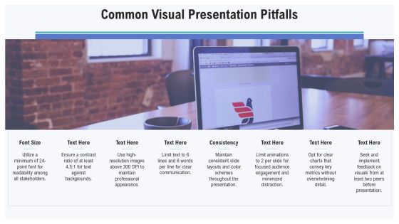 Effective Techniques For Visual Presentations PPT Information AT Slide18