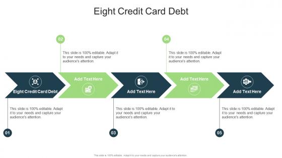 Eight Credit Card Debt In Powerpoint And Google Slides Cpb