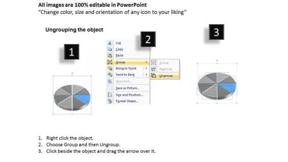Eight Stages Of Pie Chart Data Interpretation Business Plan PowerPoint Slides