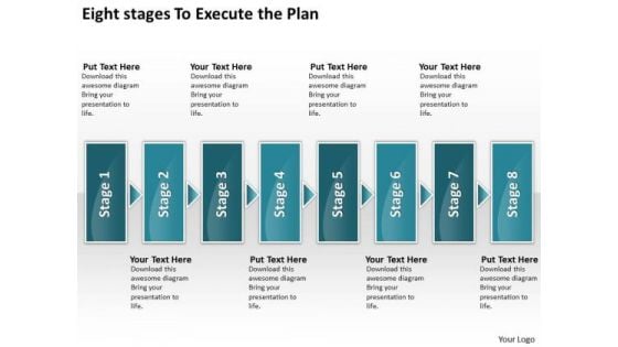 Eight Stages To Execute The Plan Diagram Of Business PowerPoint Templates Eight Stages To Execute The Plan Diagram Of Business PowerPoint Templates