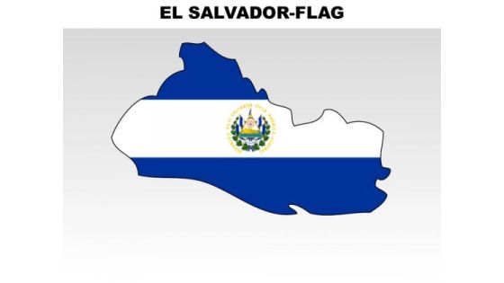 El Salvador Country PowerPoint Flags