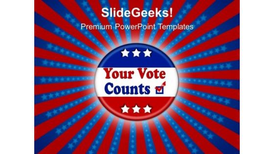 Election Buttons Americana PowerPoint Templates And PowerPoint Themes 0812 Election Buttons Americana PowerPoint Templates And PowerPoint Themes 0812