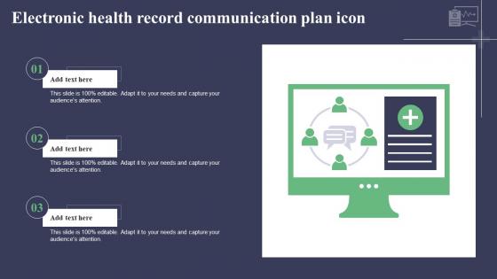 Electronic Health Record Communication Plan Icon Guidelines Pdf