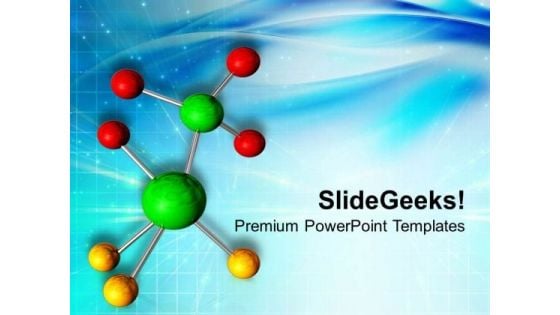 Elements Of Molecule In Science PowerPoint Templates Ppt Backgrounds For Slides 0513