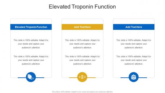 Elevated Troponin Function In Powerpoint And Google Slides Cpb