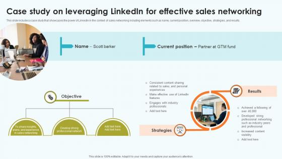 Elevating Sales Networks Case Study On Leveraging Linkedin For Effective SA SS V Elevating Sales Networks Case Study On Leveraging Linkedin For Effective SA SS V