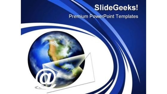 Email01 Internet PowerPoint Themes And PowerPoint Slides 0211